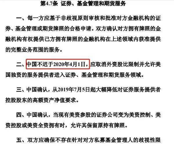 号外！4月1日美国证券、基金、保险、期货、评级无限制全面进入中国！所有金融机构今夜无眠！