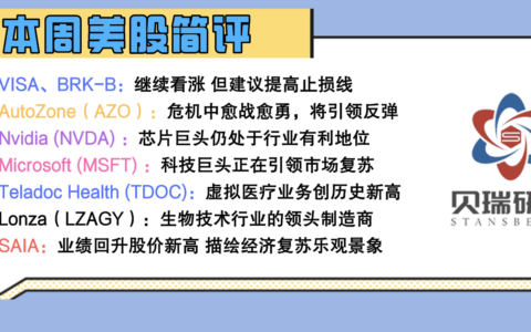 VISA、BRK-B、NVDA、MSFT、AZO、TDOC、LZAGY、SAIA简评