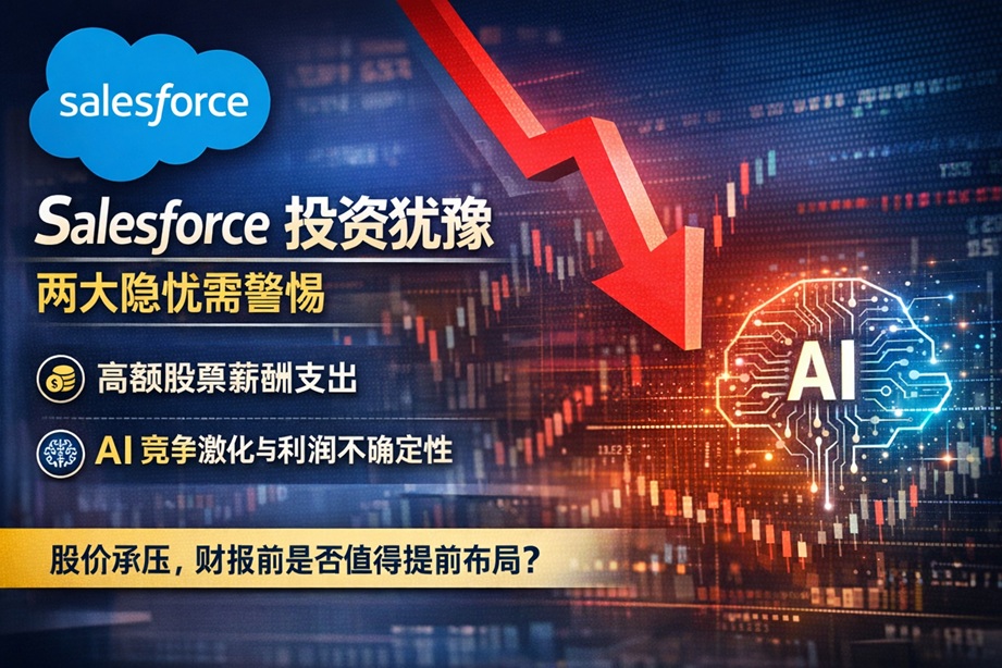 Salesforce财报前夜：AI增长亮眼，但两大隐忧让我继续观望
