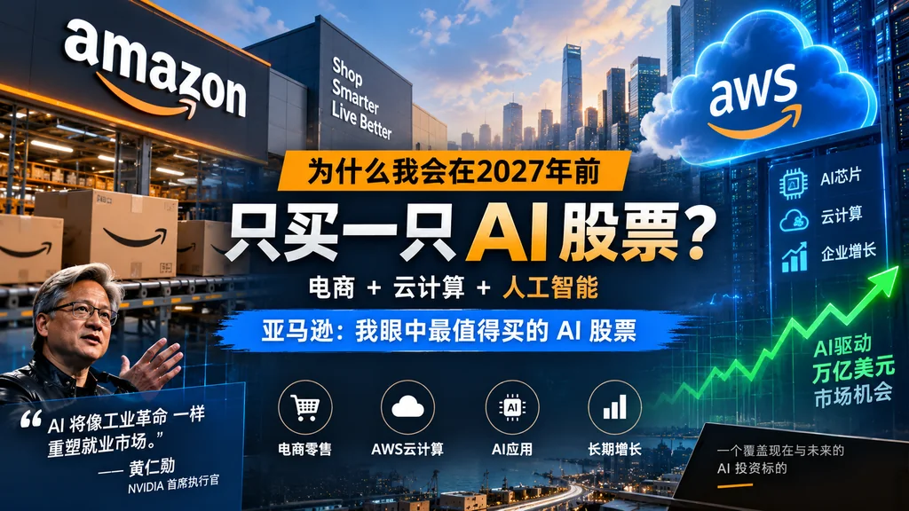 2027年前只能买一只AI股票?为什么Amazon可能是更稳健的长期选择
